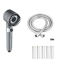 Shower Head + Hose + x5 Filters